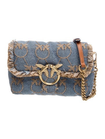 Pinko Canvas Minaudière