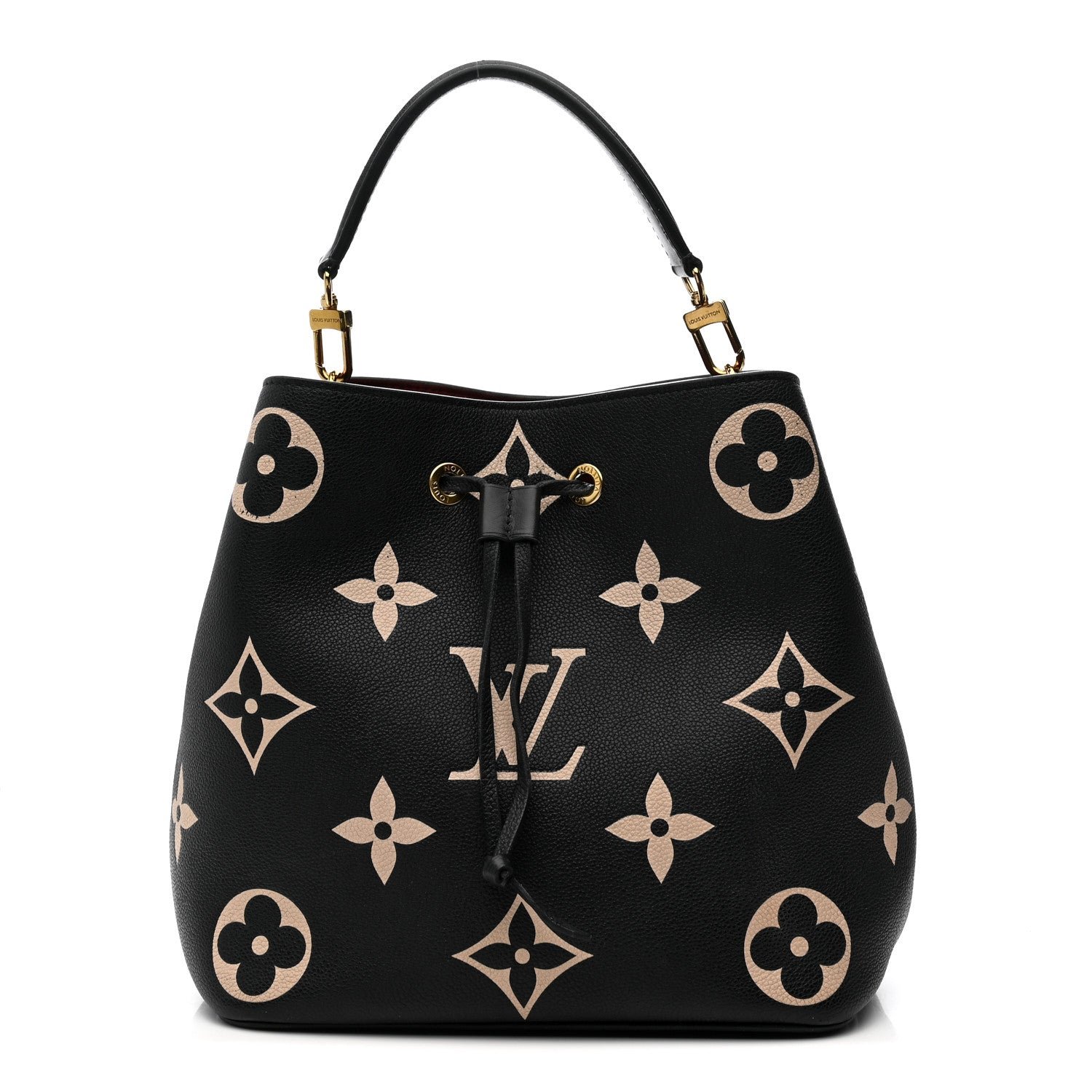 Louis Vuitton Empreinte Monogram Giant Neonoe MM Black Beige