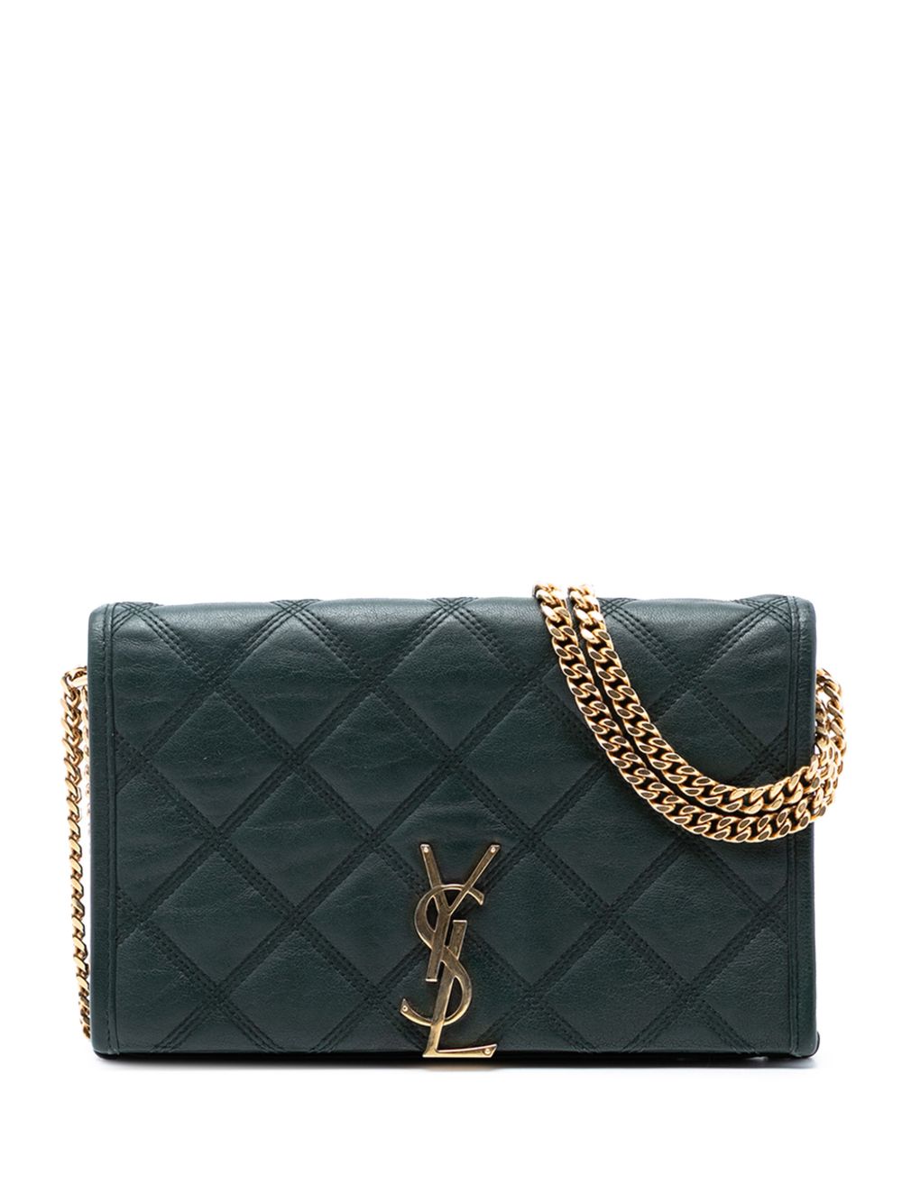 2013-2025 Quilted Lambskin Diamond Becky Chain Wallet shoulder bag