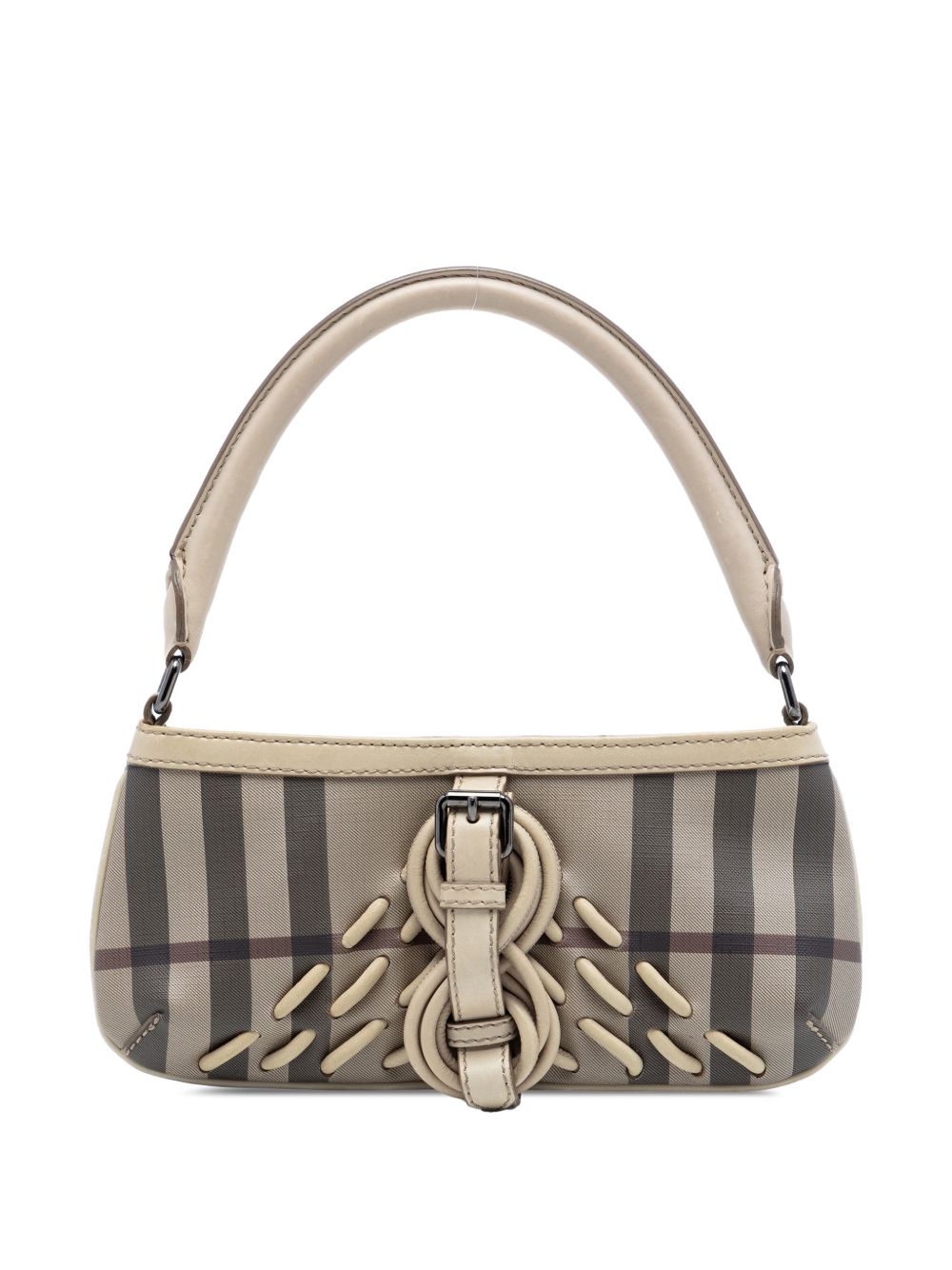 2000-2017 Smoke Check Coated Canvas shoulder bag