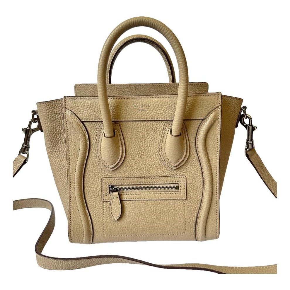 Nano Luggage leather tote