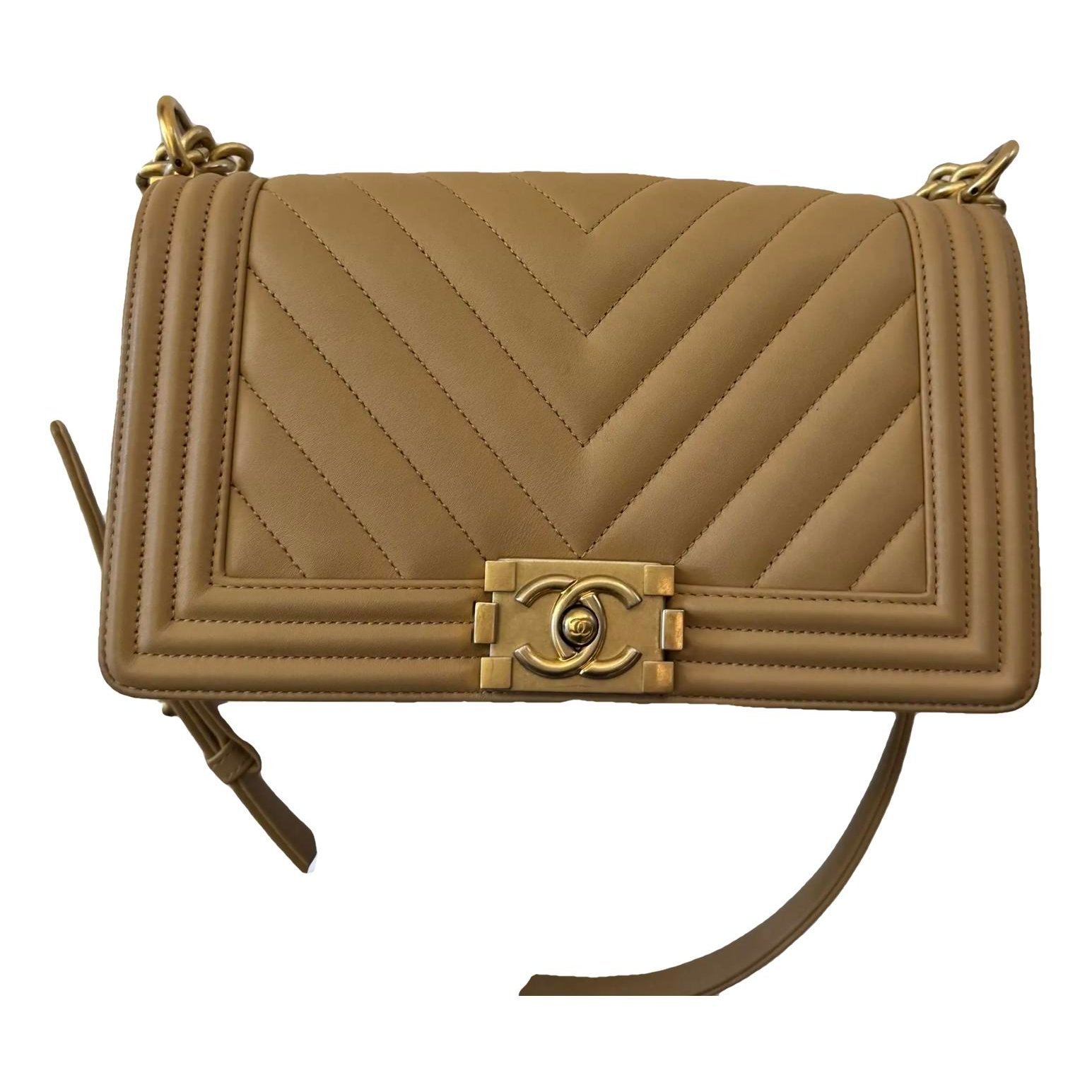 Boy leather crossbody bag
