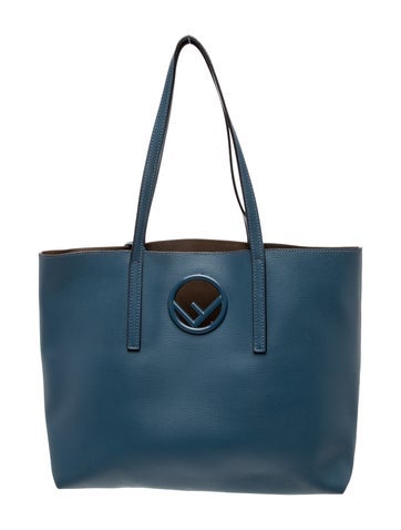 Leather Logo Tote