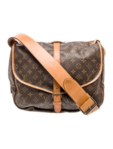 Louis Vuitton LV Monogram Saumur 35