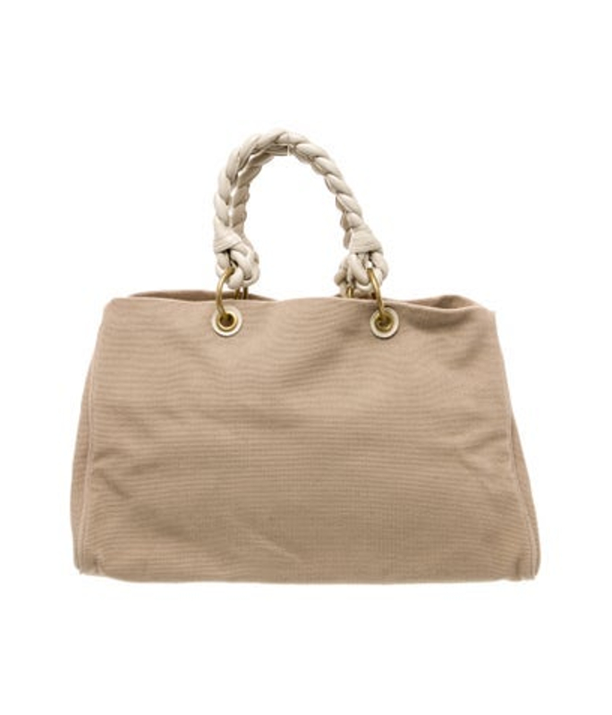 Bottega Veneta Veneta Canvas Top Handle Bag