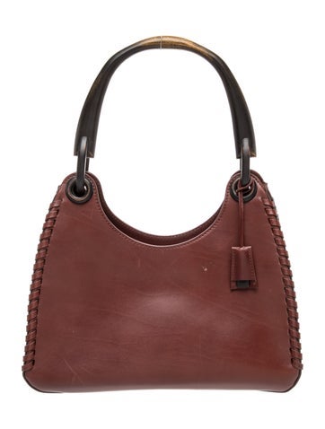 Leather Top Handle Bag