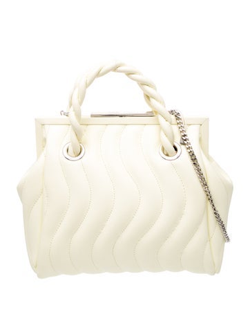 Blumarine Leather Top Handle Bag