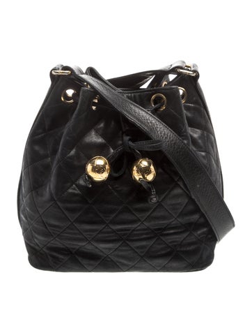 Quilted Bucket Bag