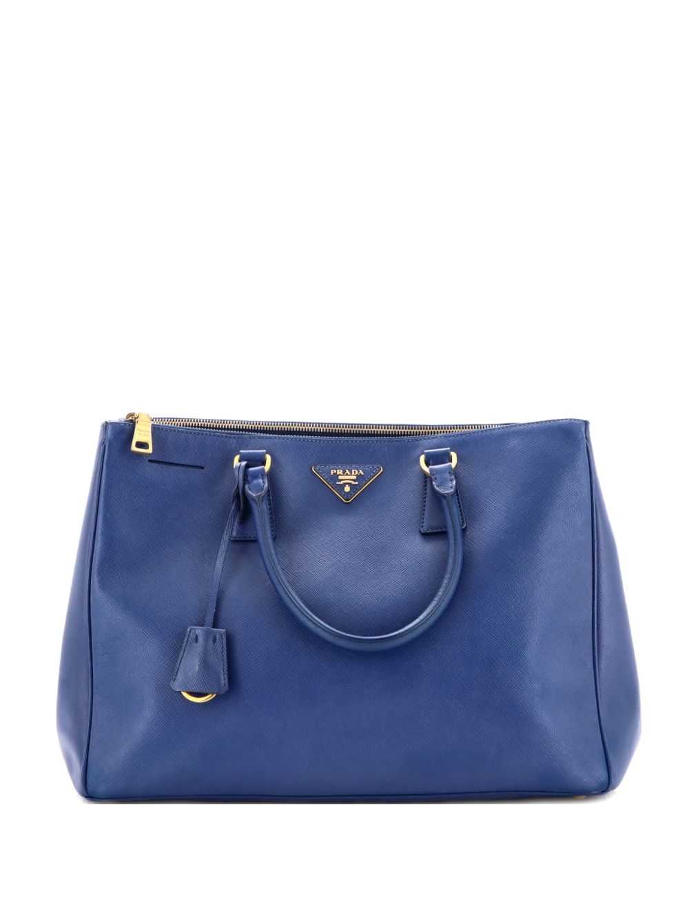 Double Zip Lux Saffiano Leather Large tote bag