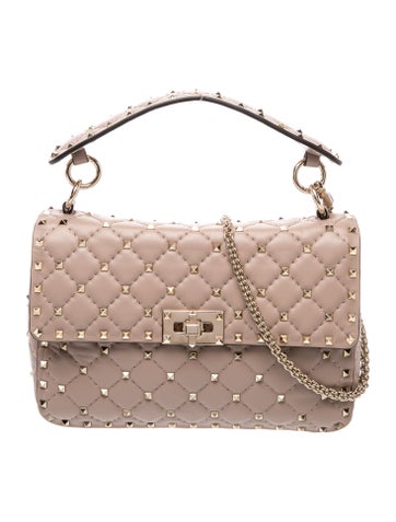 Rockstud Top Handle Bag