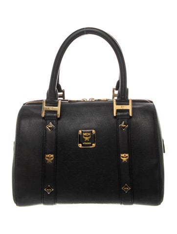 Leather Top Handle Bag