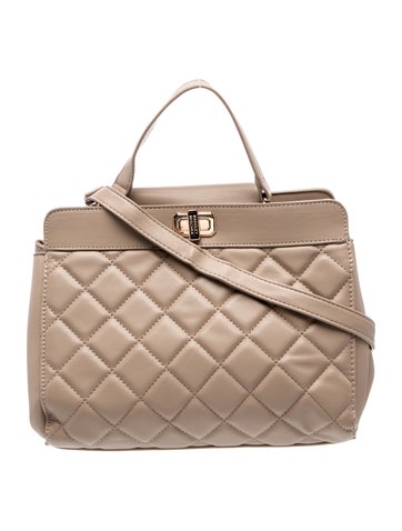 Leather Top Handle Bag
