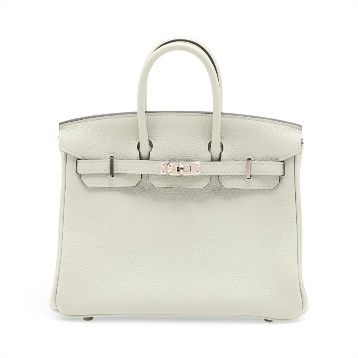 Hermès Birkin 25 Le Tournay Togo Grineveh Silver Metal Fittings