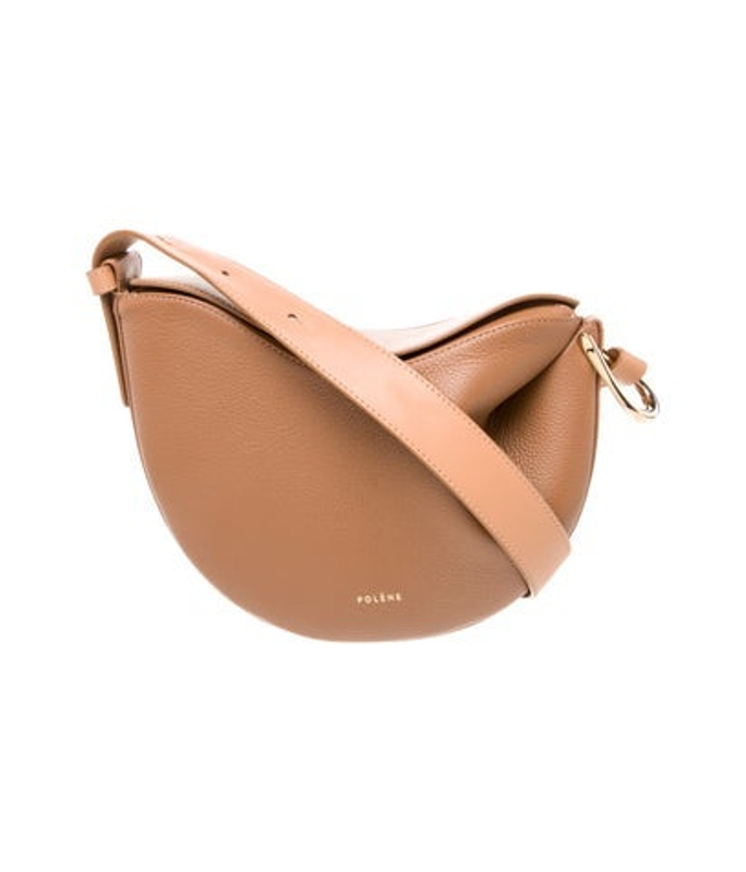 Polene Leather Crossbody Bag