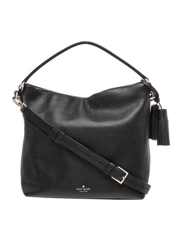 Leather Top Handle Bag Large