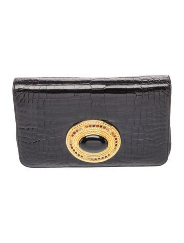 Judith Leiber Alligator Clutch