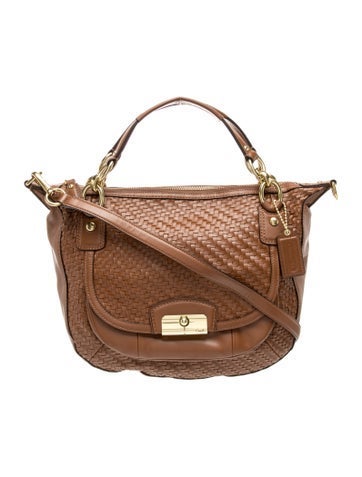 Coach Leather Top Handle Bag