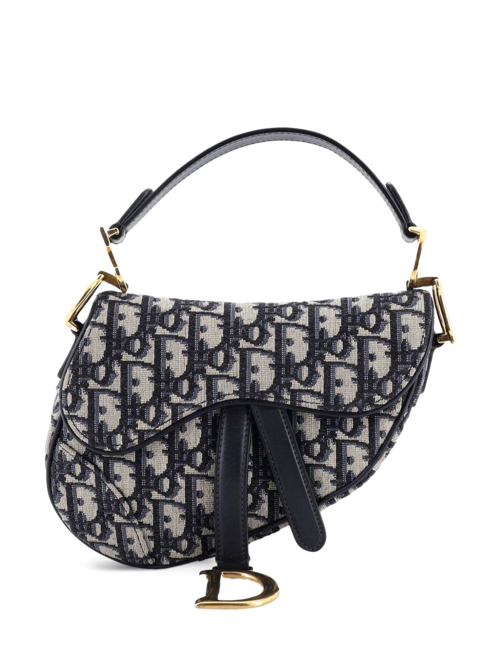 Saddle Handbag Oblique Canvas Mini shoulder bag