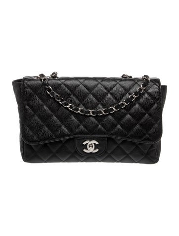 Jumbo Classic Single Flap Bag
