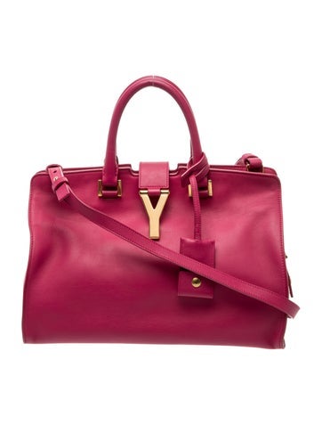 Leather Y Cabas Small