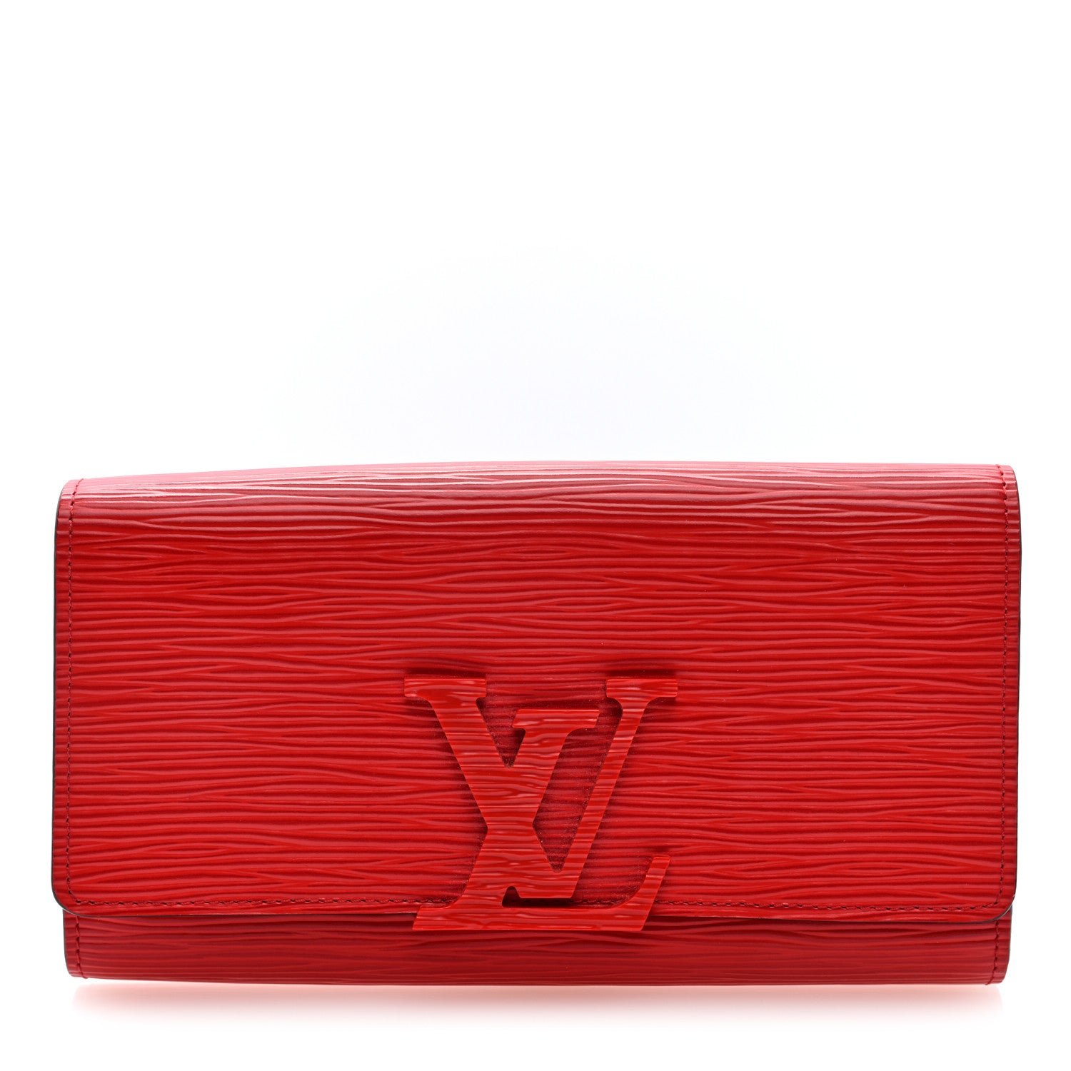 Louis Vuitton Epi Louise Wallet Coquelicot