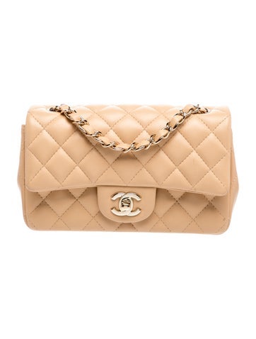 Classic Rectangular Mini Single Flap Bag