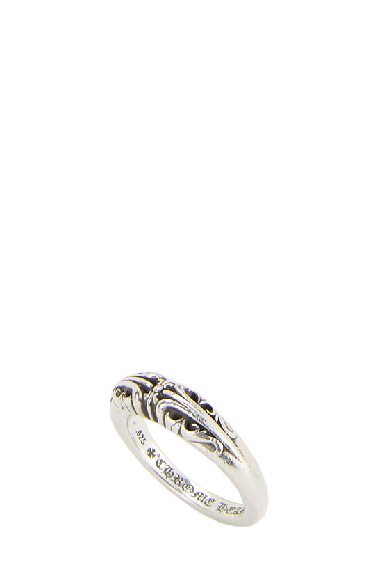 Chrome Hearts Sterling Silver Baby K&T Ring