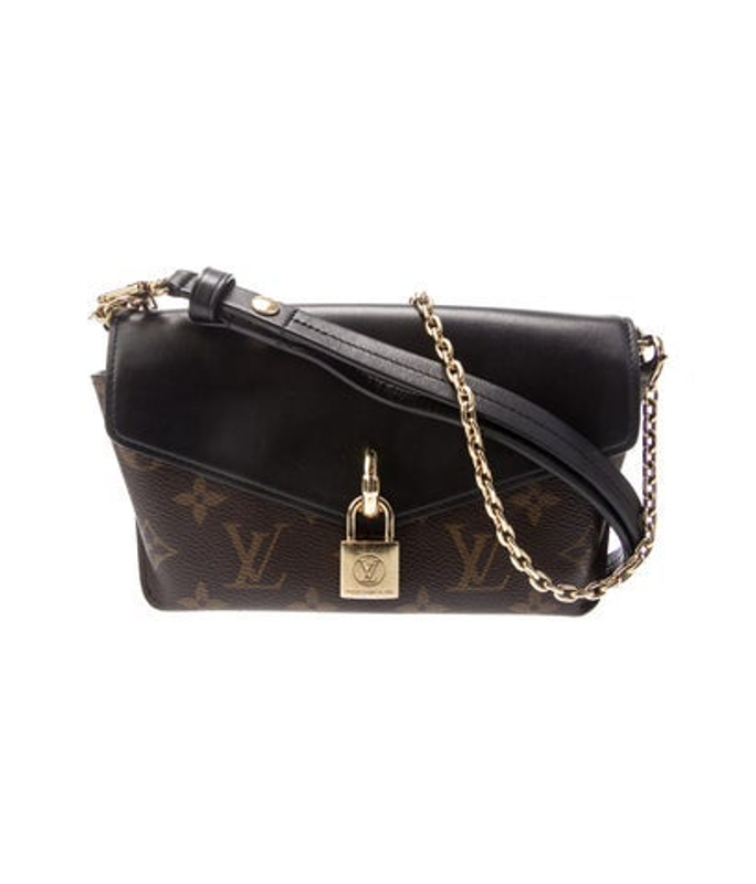 Louis Vuitton Vuitton Lv Monogram Padlock On Strap Mini