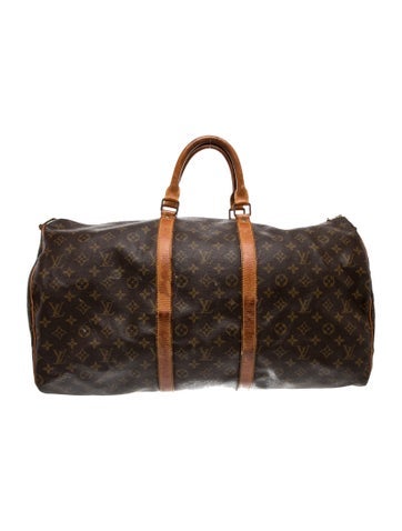 LV Monogram Keepall Bandouliere 55 Vintage