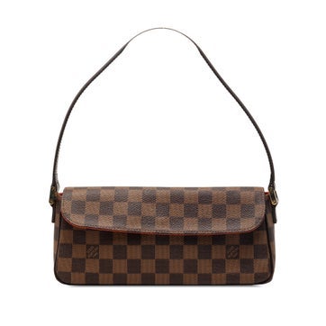 Calf Leather Damier Ebene Recoleta