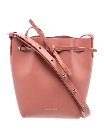Leather Bucket Bag