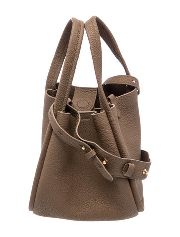 Leather Bucket Bag