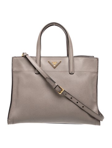 Saffiano Leather Top Handle Bag