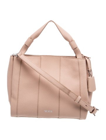 Tumi Leather Top Handle Bag