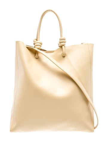 Leather Giro tote bag Medium
