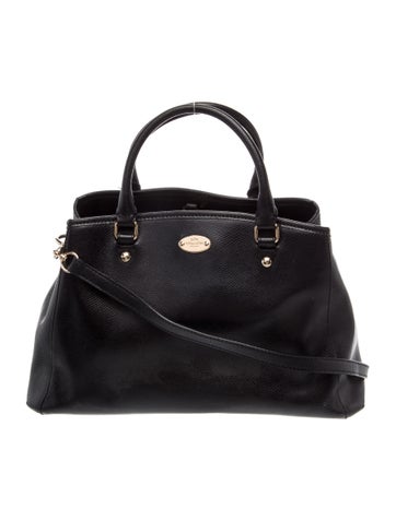 Leather Top Handle Bag
