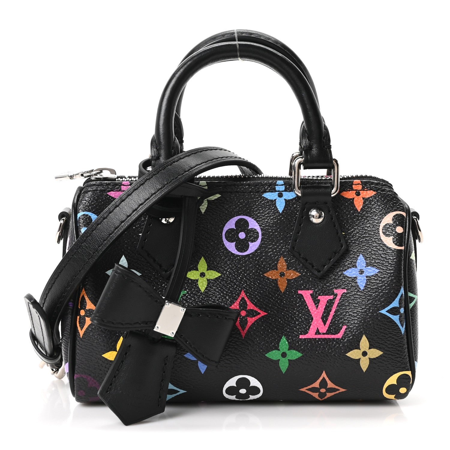 Louis Vuitton LV x TM Monogram Multicolor Nano Speedy Black
