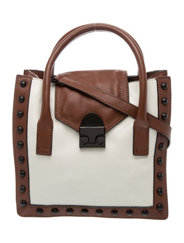 Leather Top Handle Bag