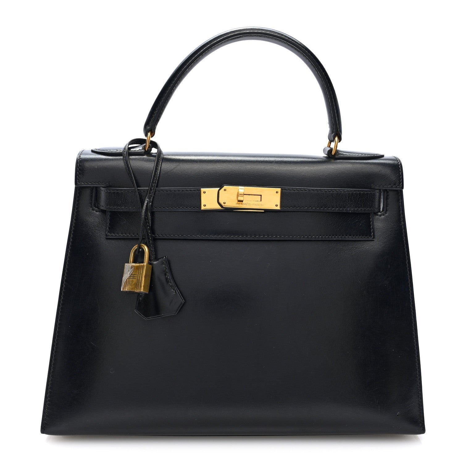 Hermes Box Kelly Sellier 28 Black