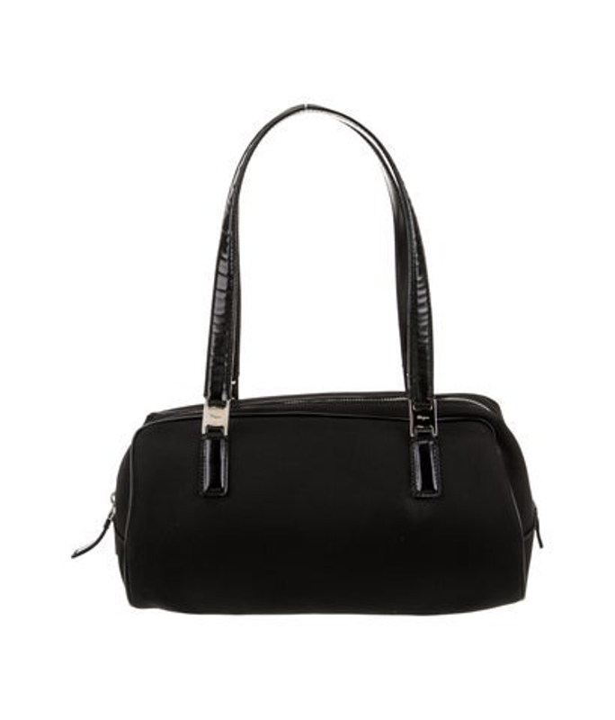 Salvatore Ferragamo Ferragamo Neoprene Shoulder Bag
