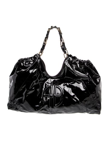 Patent Leather Hobo