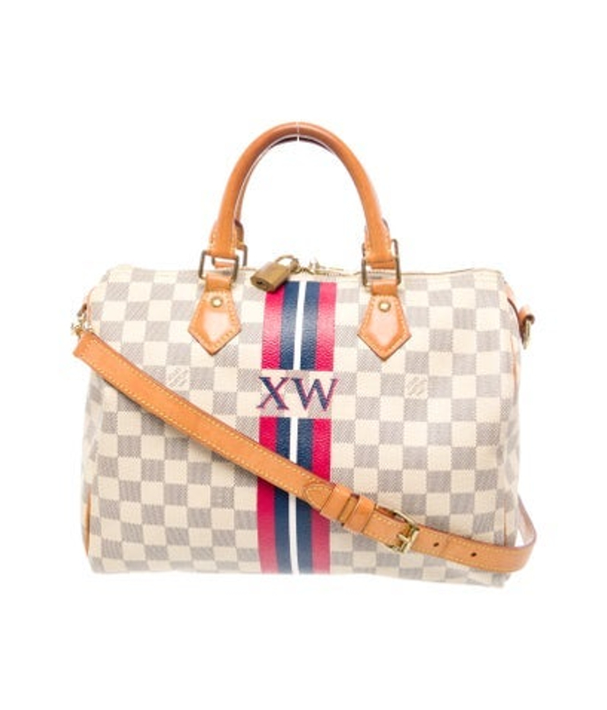 Louis Vuitton Vuitton Damier Azur Speedy Bandouliere 30