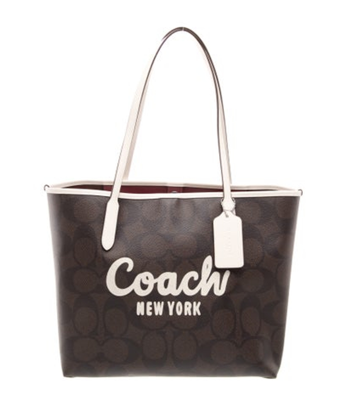 Coach Monogram Tote W Tags