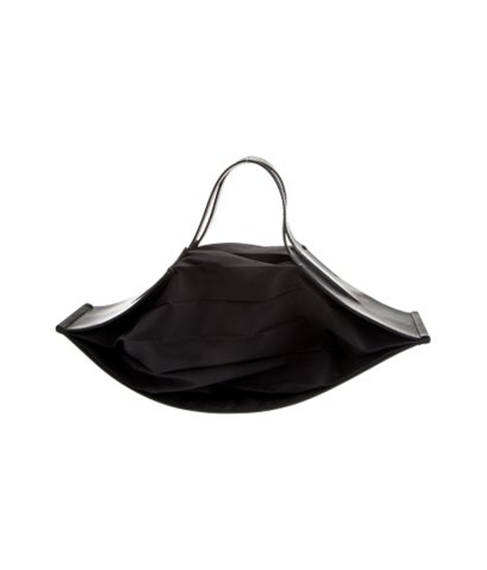 Issey Miyake Miyake Leather Top Handle Bag