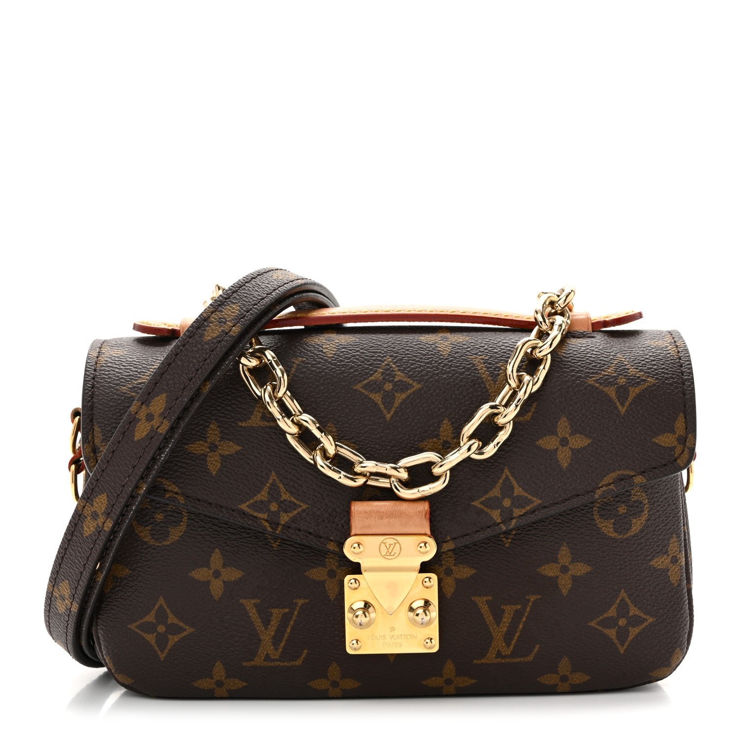 Louis Vuitton Monogram Pochette Metis East West
