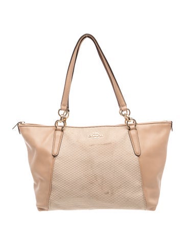Leather Top Handle Bag