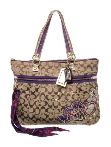 Monogram Poppy Signature C Large