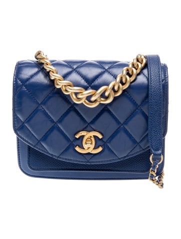 Mini Chain Handle Flap Bag