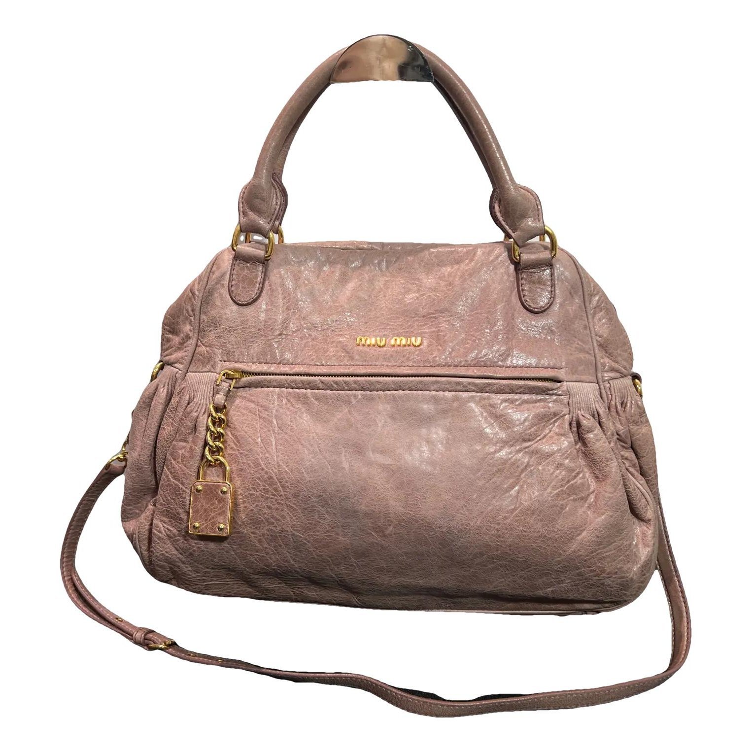 Leather handbag