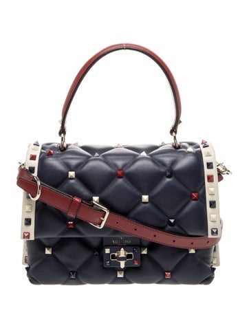 Rockstud Top Handle Bag